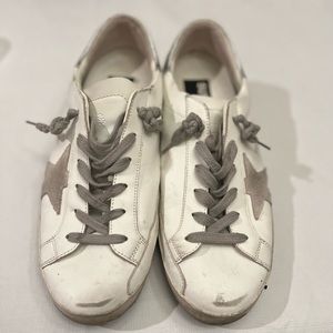 GGBD SuperStar White Ice Silver Size 40